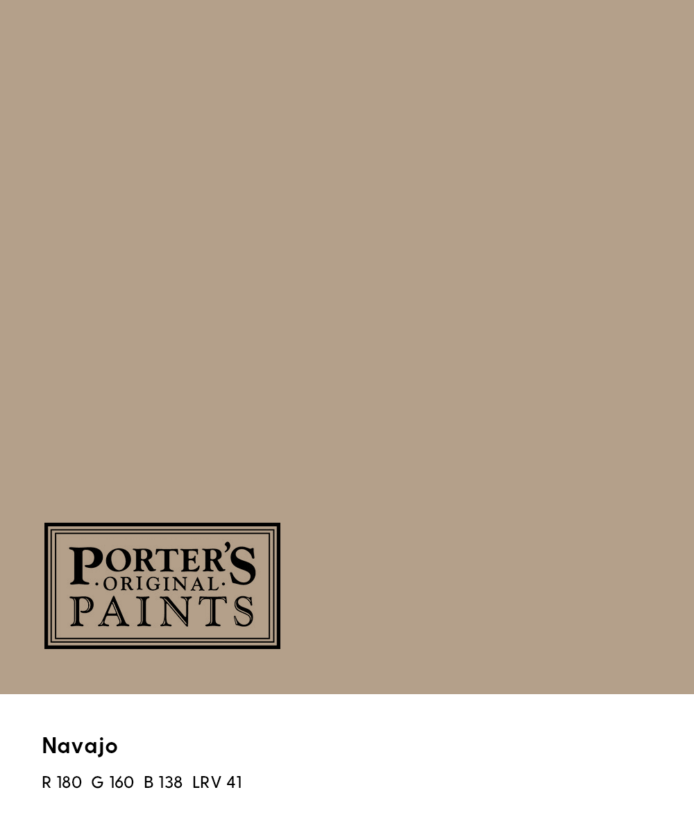 Porter Paints 6819-1 Sun Beige Precisely Matched For Paint and