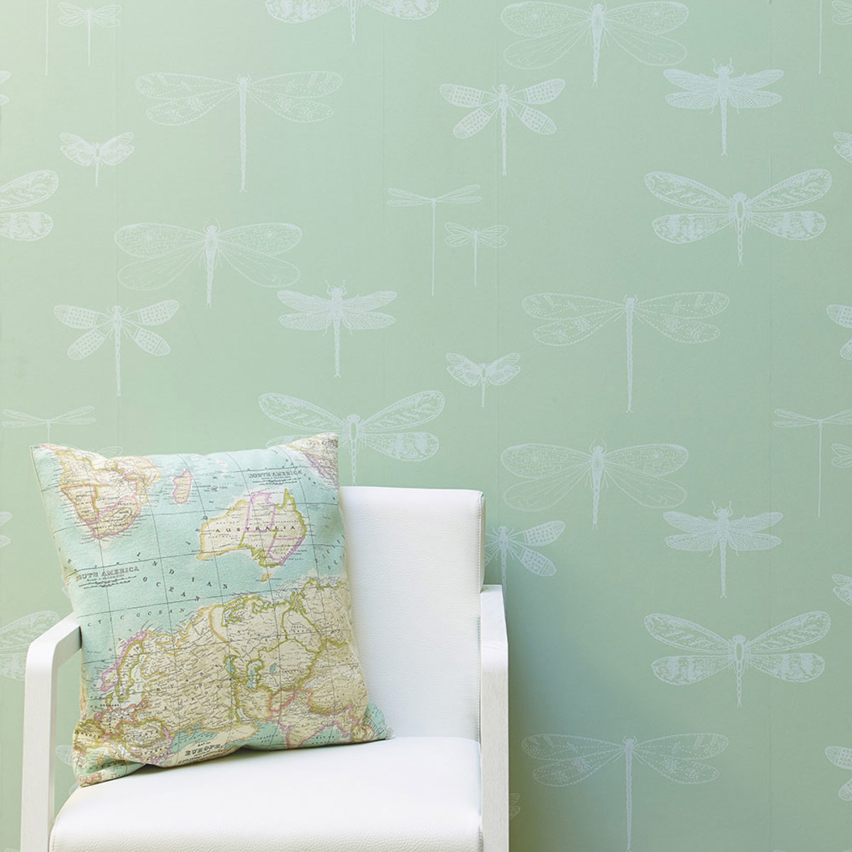 Dragonfly Pattern Design Wallpaper Porter S Paints